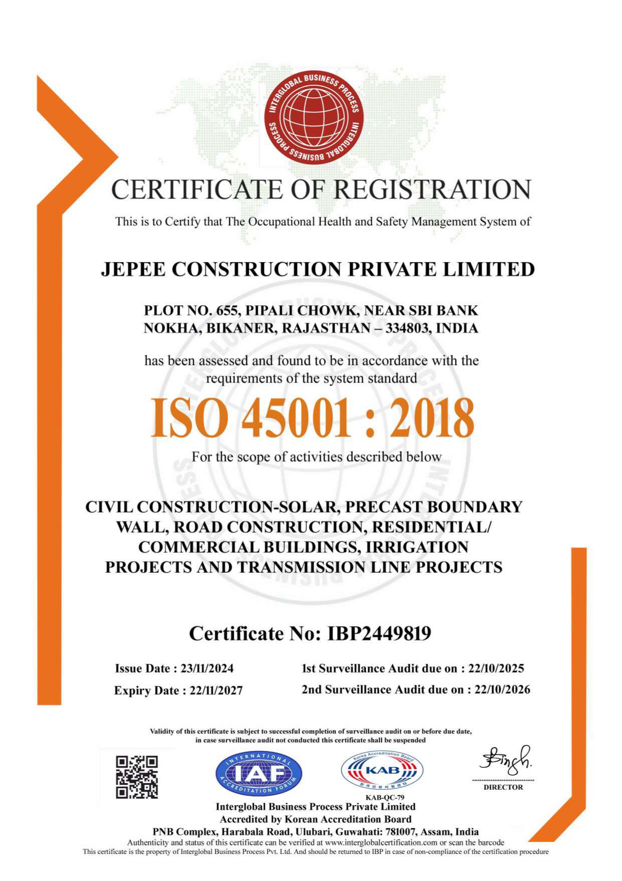 Appreciation from Tata