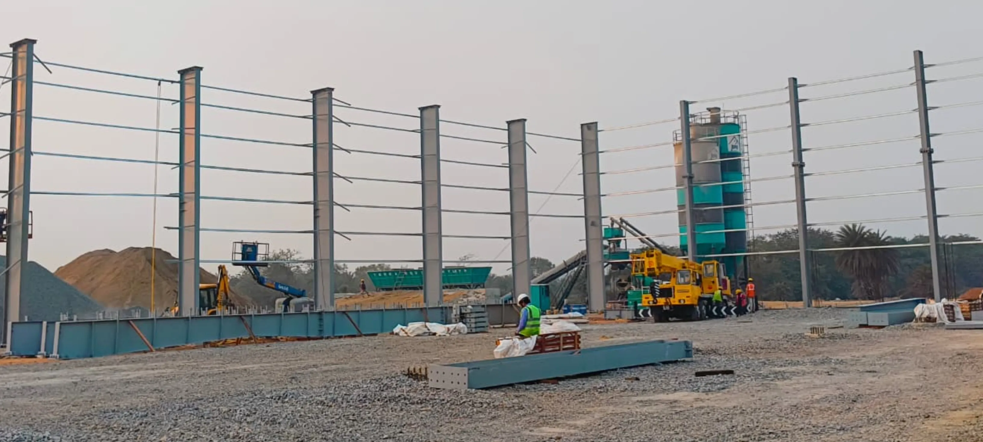 Civil works for 1.2 GW Solar Cell & 0.9 GW Line Manufacturing