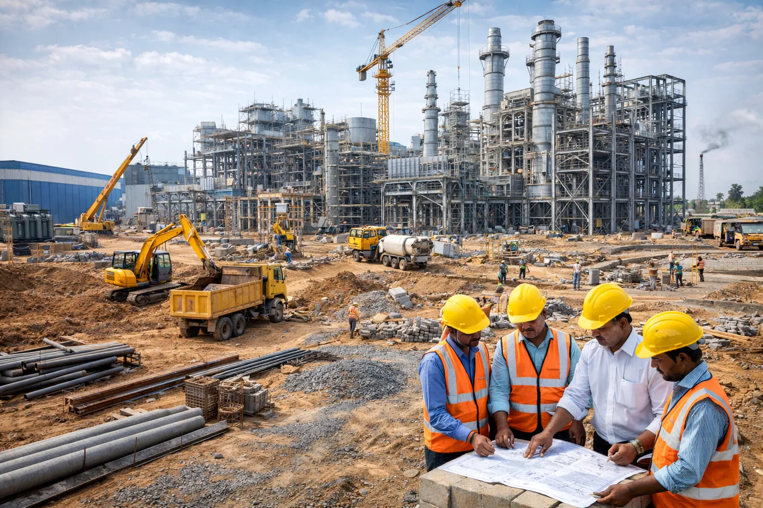 Industrial Construction Works