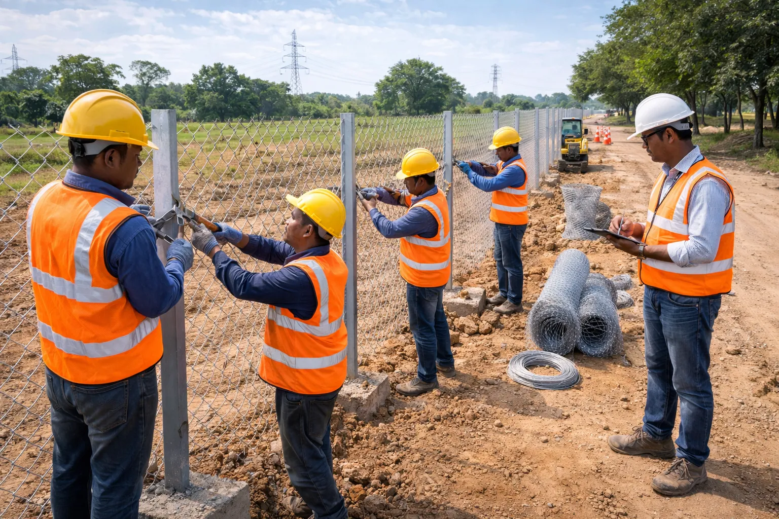 Chain-link Fencing Works